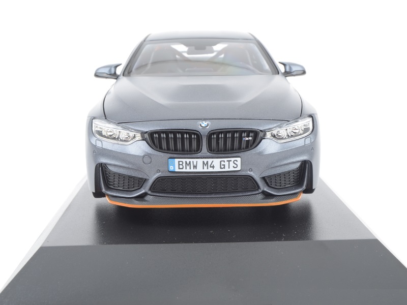 Minichamps 1:18 scale BMW M4 GTS(F82) 2016 - Grey Metallic