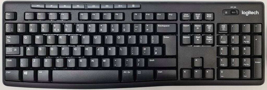 Купить Logitech MK270: клавиатура + мышь M185 + комплект K270: отзывы, фото, характеристики в интерне-магазине Aredi.ru