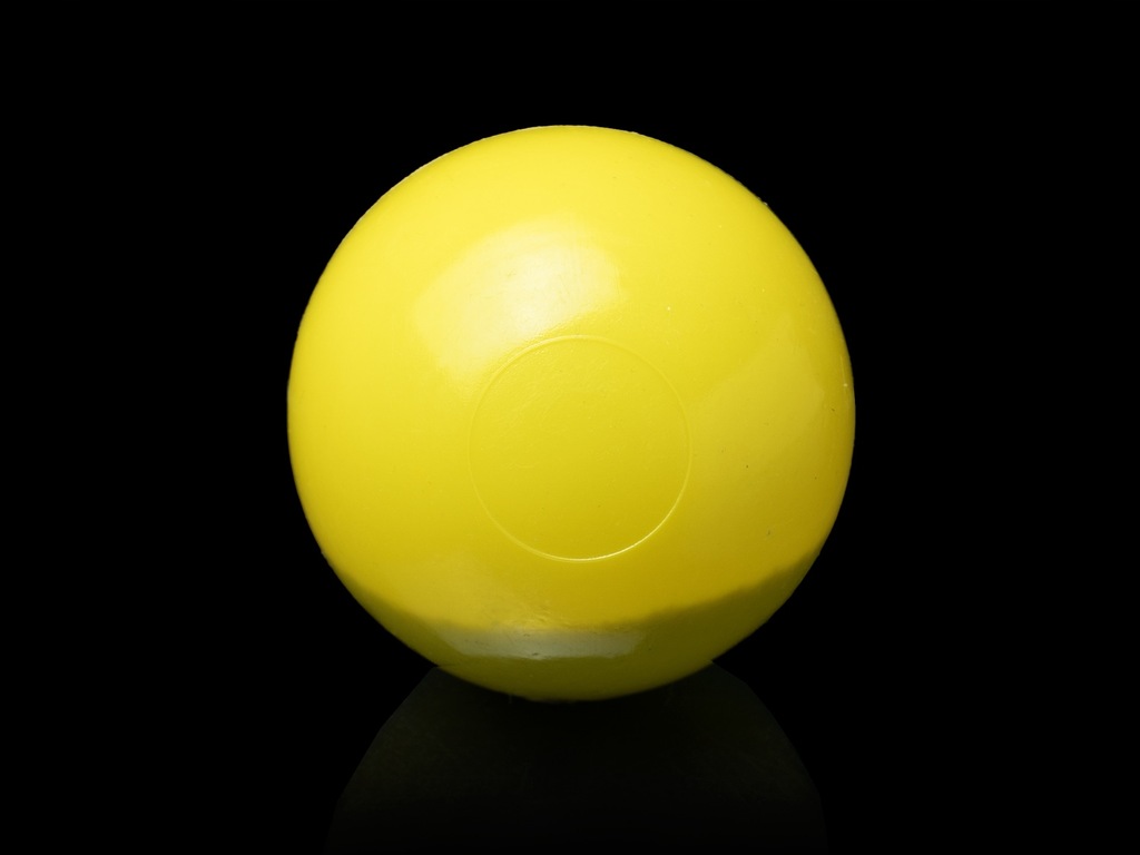 Piłka do żonglerki Rusałka oryginał 70 mm kolor żółty
