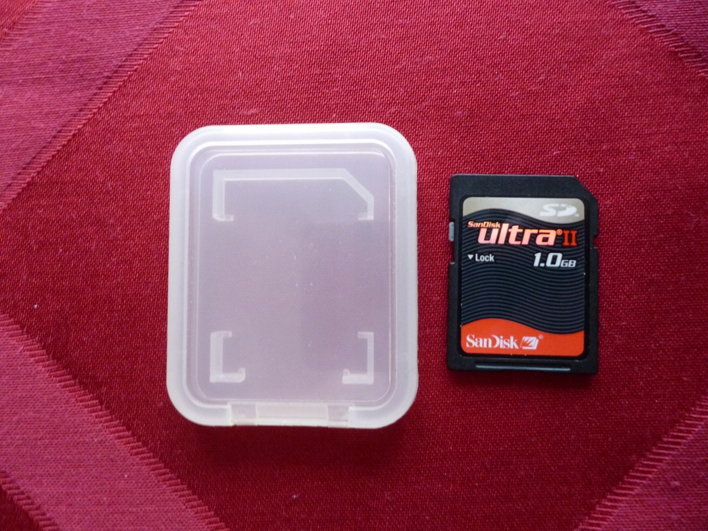 Karta pamięci SD SanDisk Ultra II 1 GB z pudełkiem