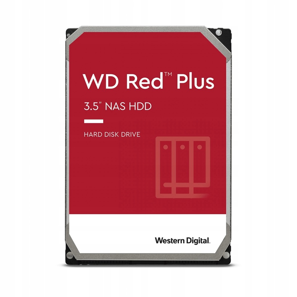 Western Digital 3 TB WD Red Plus 3.5" SATA III
