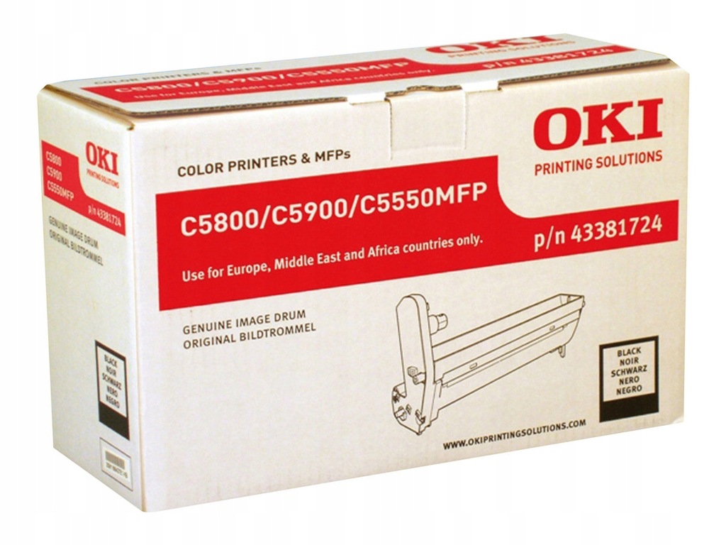 Toner OKI 43381724 czarny (black)