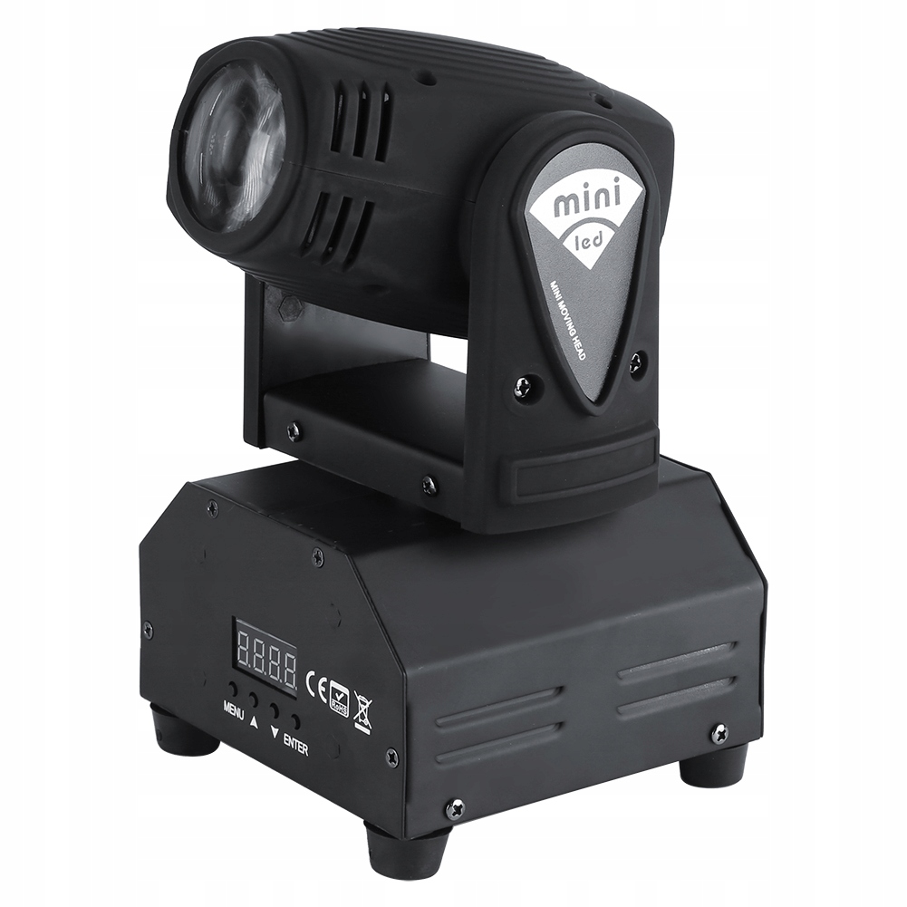 GŁOWA 2*ŚWIATŁA LED SCENICZNE 50W RGBW RUCHOMA