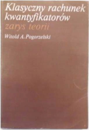 Klasyczny rachunek kwantyfikatorów zarys teorii -