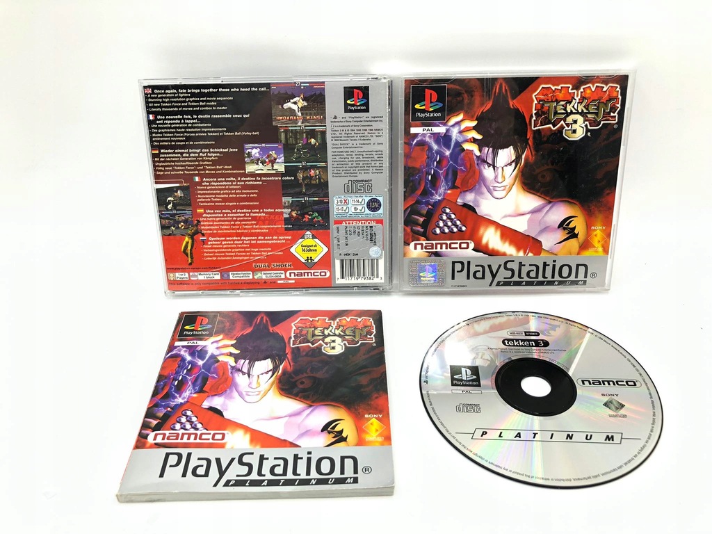 Gra Tekken 3 Sony PlayStation (PSX)