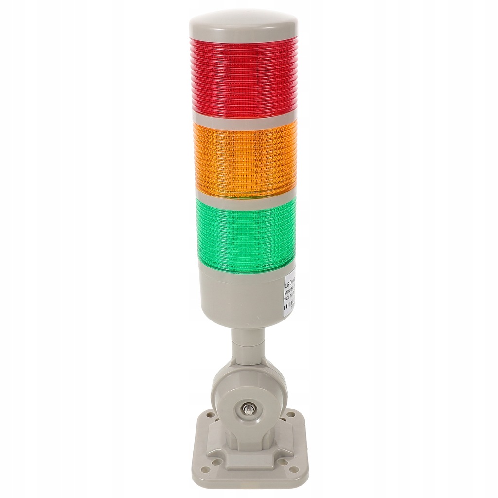 3 LAYER TOWER LIGHT SIGNAL TRICOLOR LAMPSHADE PC BASE ABS