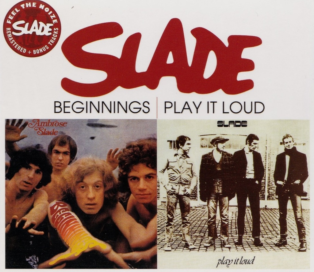 CD Beginnings / Play It Loud Slade Nowa w FOLII