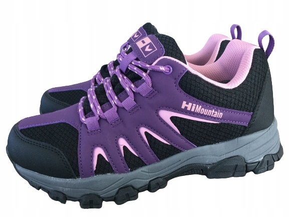 HiMountain Buty damskie trekkingowe Fioletowe r.39