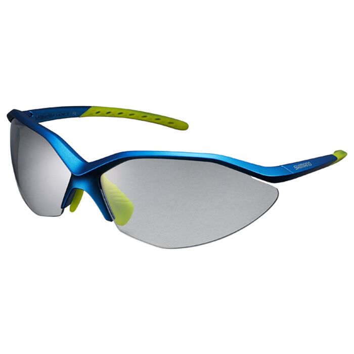 Shimano Okulary S52R-PH Mat Met Blue / Lime Yellow