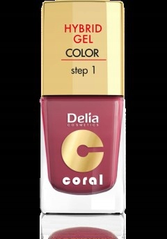 Delia Cosmetics Coral Hybrid Gel 18 marsala 11ml
