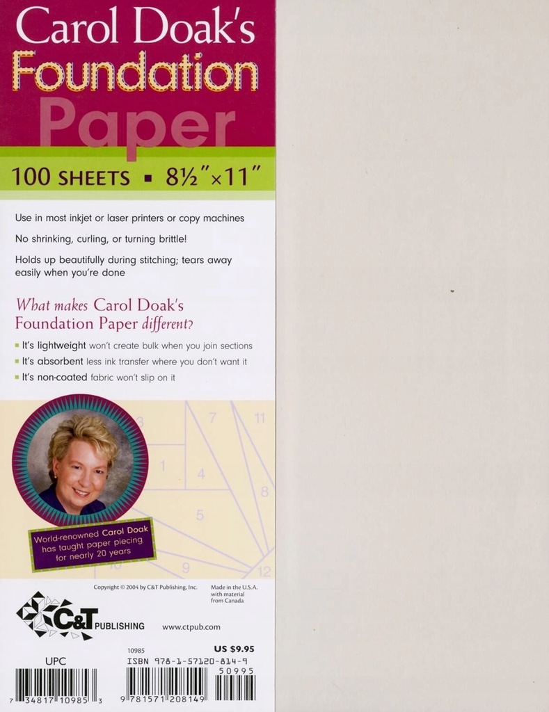 Papier do Foundation Paper Piecing