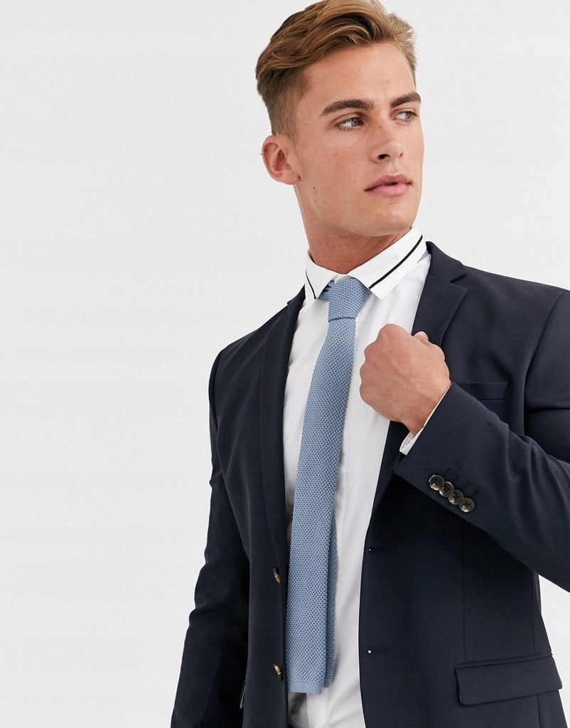 JACK&JONES MARYNARKA MĘSKA ELEGANCKA 50 1ADG