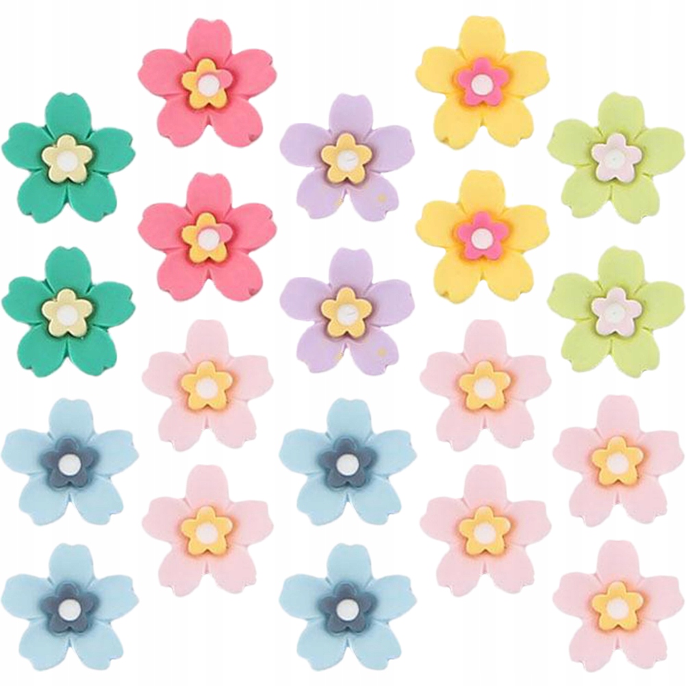 HAIR CLIPS MINI CLAW FLOWER