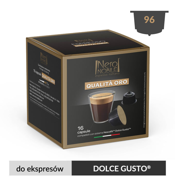 Nero Nobile Dolce Gusto* Qualita Oro 96 szt