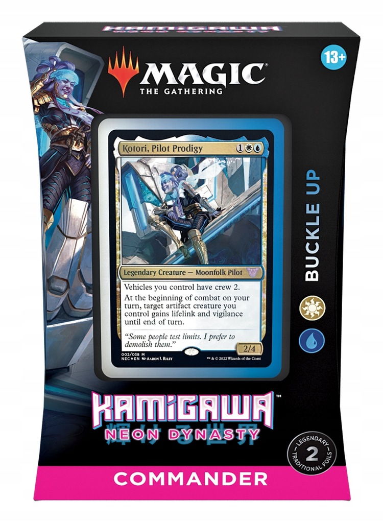 MTG Kamigawa Neon Dynasty- Buckle up com. deck