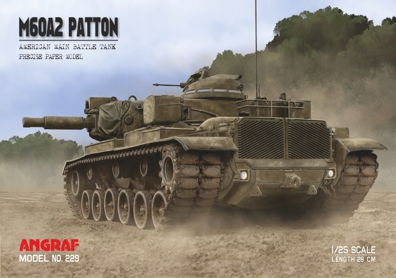 M60A2 Patton, Angraf Model, 1/25