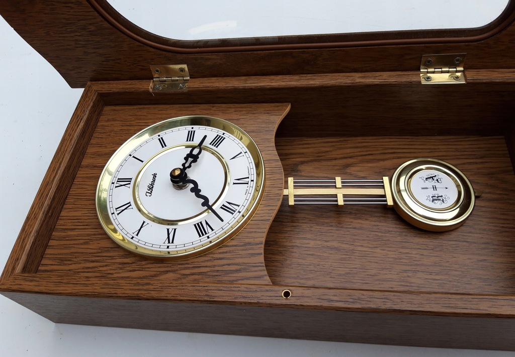 J.Schrenk stylowy ZEGAR WISZĄCY junghans kal.W717 8352091941