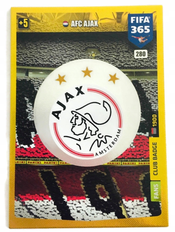FIFA 365 2020 FANS CLUB BADGE LOGO SSC Ajax 280