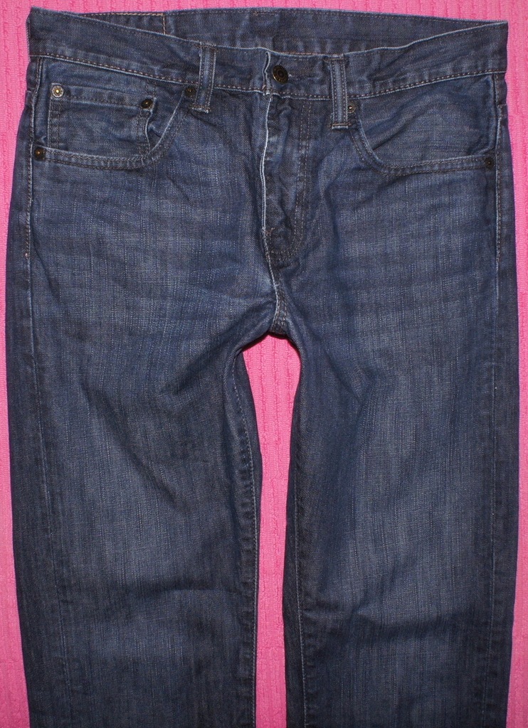 LEVI'S LEVIS 513 - PROSTE JEANSY BIODRÓWKI W32L34