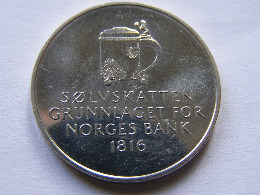 NORWEGIA NORWAY 5 KORON 1991 ROK OKOLICZNOŚCIOWA!!
