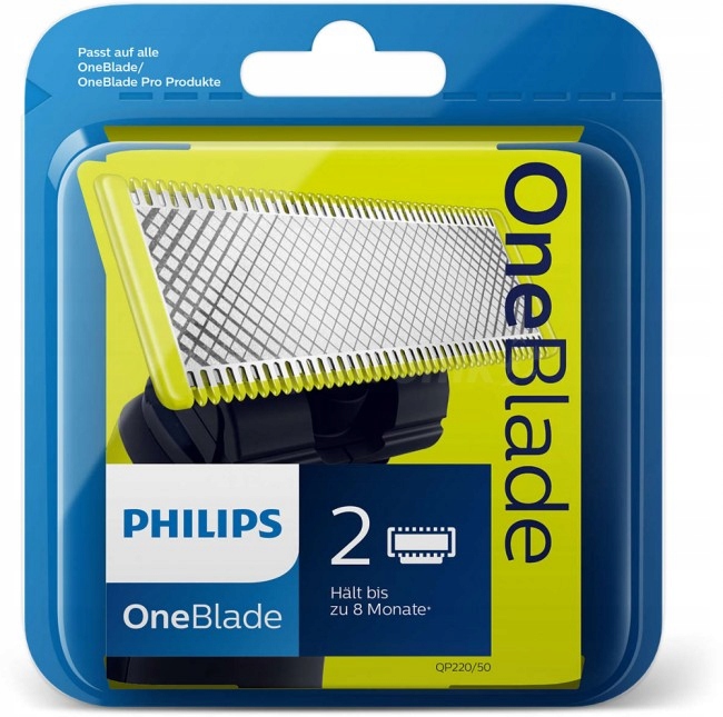 2szt Philips OneBlade wymienne ostrze QP220 QP2530