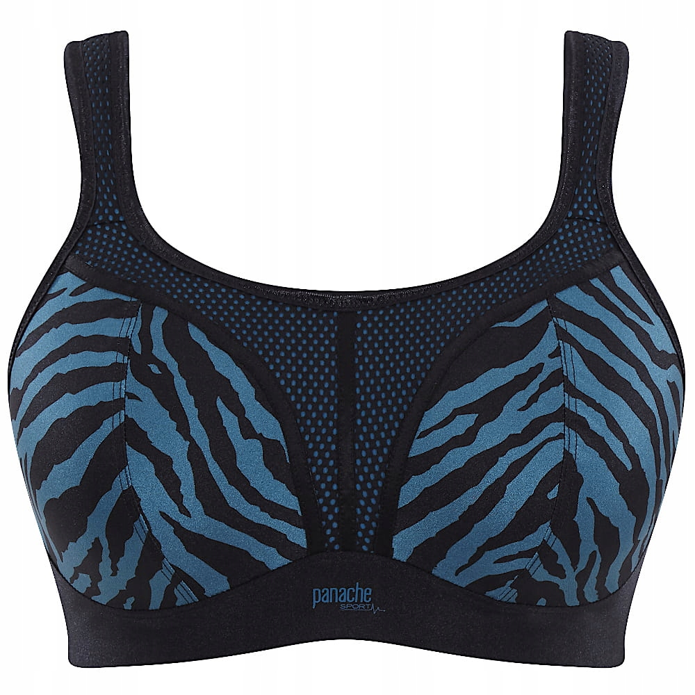 Panache Sport N/W SPORTS BRA zebra print 75F 34F