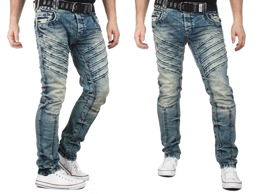 CD317 NOWOŚĆ SPODNIE JEANS CIPO BAXX ~ 36/34