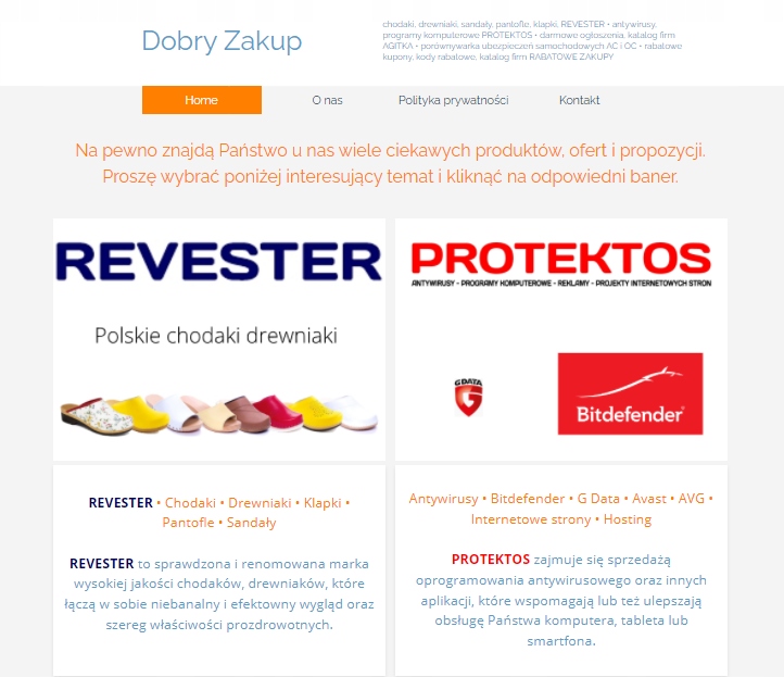 DobryZakup.pl super adres na promocje, rabaty