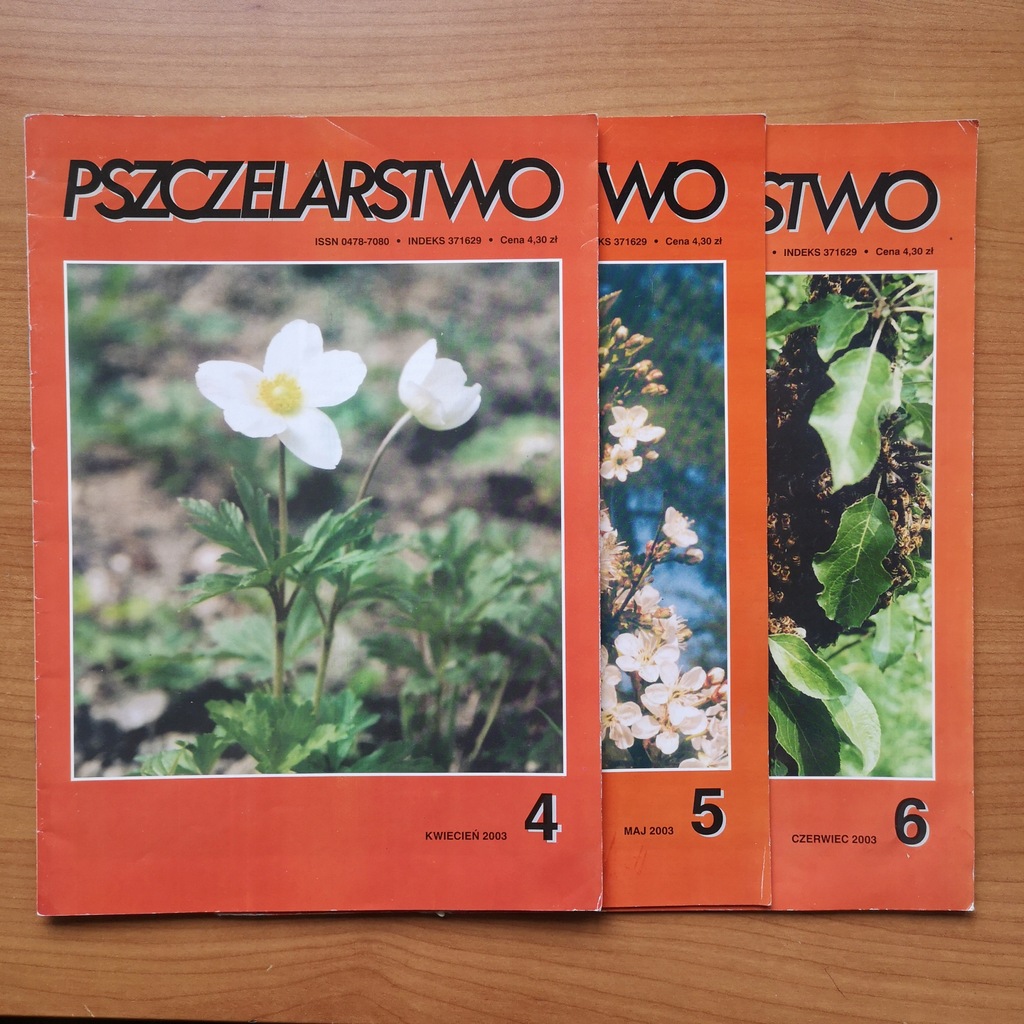 PSZCZELARSTWO miesięcznik 3 numery 2003