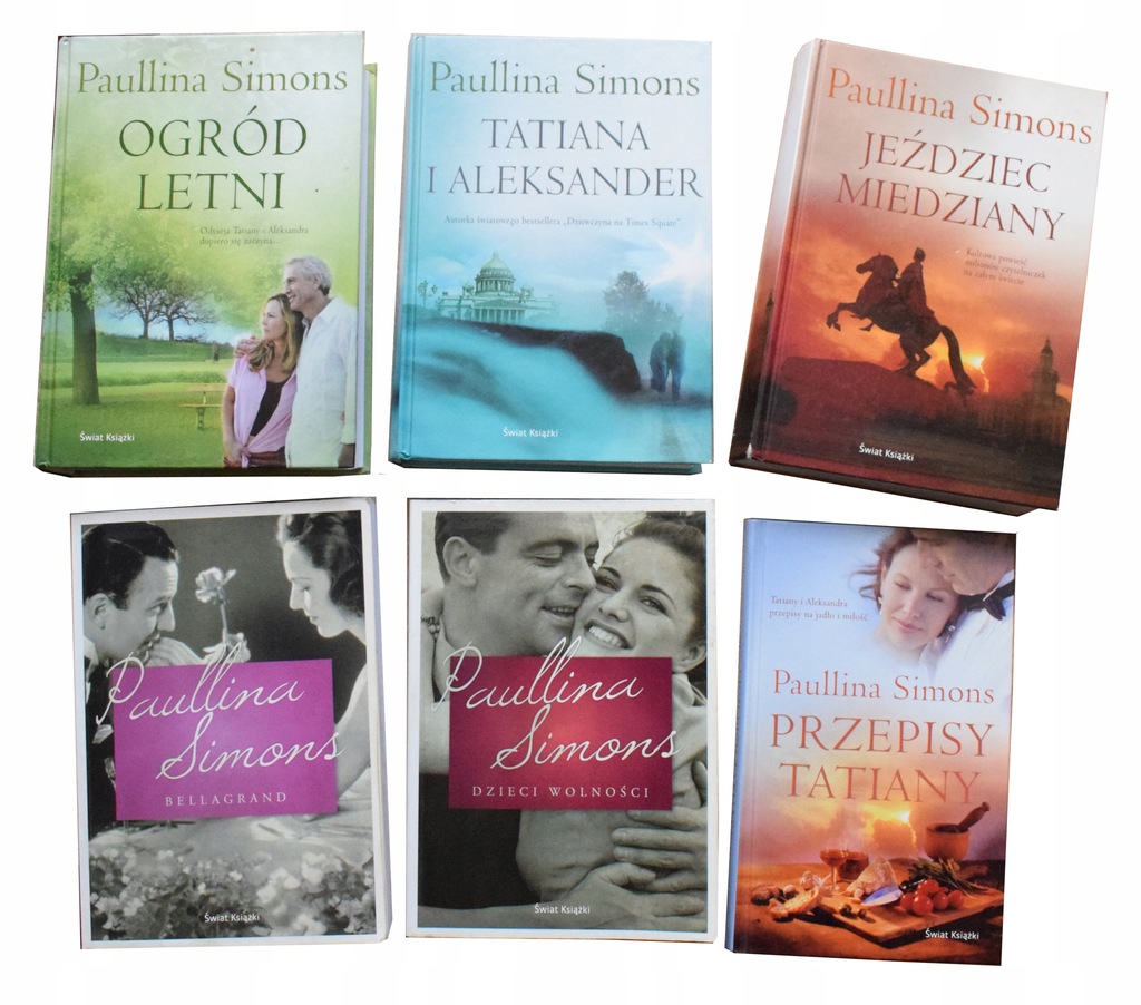 Paullina Simons Cykl Jezdziec Miedziany 6 Sztuk 8141698756 Oficjalne Archiwum Allegro