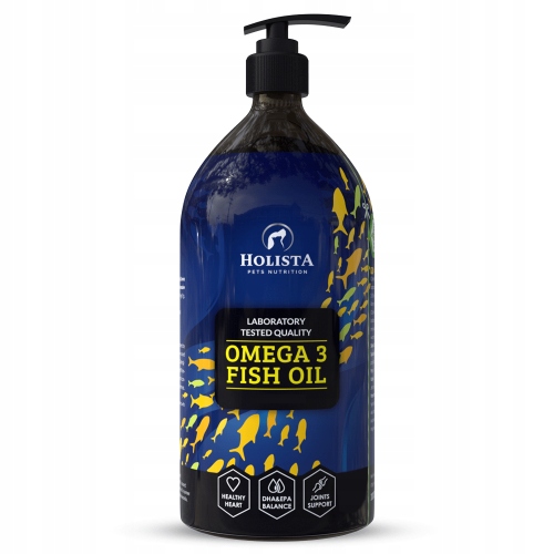 HOLISTA Omega 3 Olej z ryb dla psa i kota 500ml