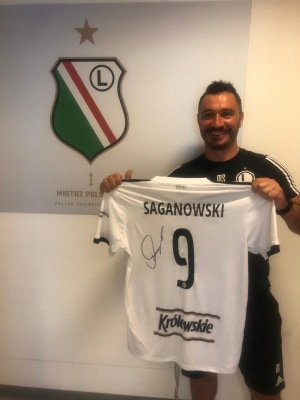 Saganowski, Legia - koszulka z autografem (leg)