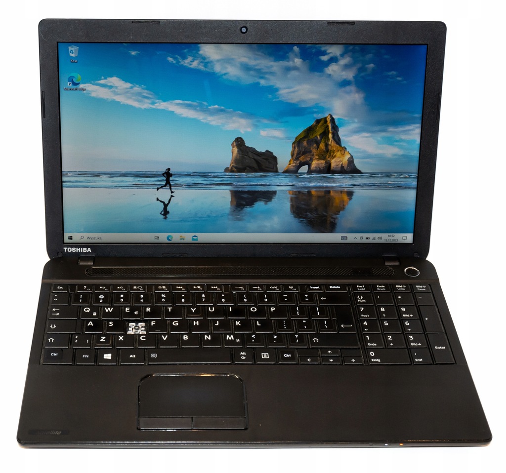 Toshiba C55D-A-147 E1-2100 15.6'' 2GB 1TB W10 USZKODZONY