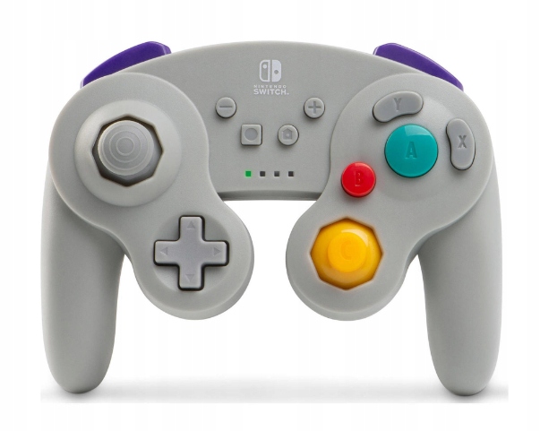 PowerA Kontroler pad bezprzewodowy szary do Nintendo Switch GameCube