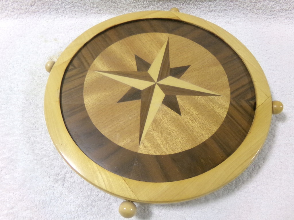 PATERA NA STOPIE RUCHOMEJ-DREWNO I SZKŁO