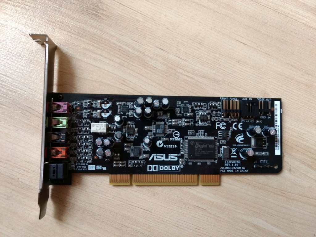 Karta dźwiękowa Asus Xonar DG PCI 5.1