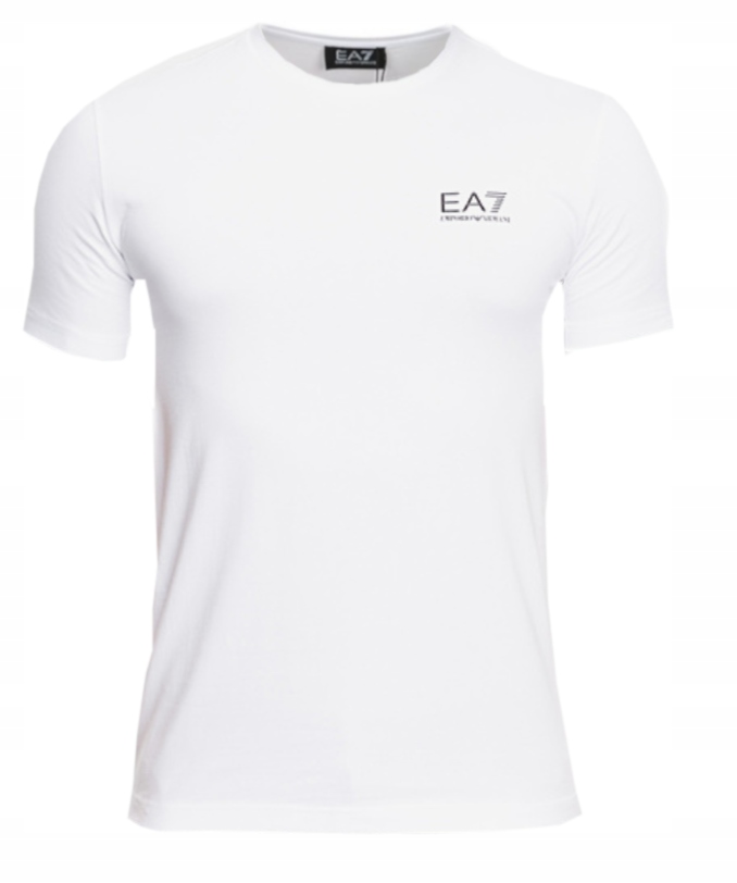 KOSZULKA EMPORIO ARMANI T-SHIRT EA7 BIAŁA /L