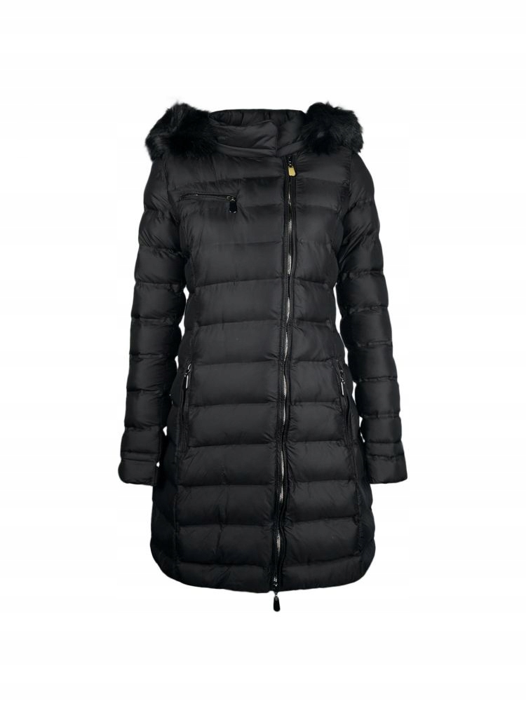 TRUSSARDI ZIMOWA KURTKA PŁASZCZ Z KAPTUREM 40 57 TRUSSARDI ZIMOWA KURTKA PŁASZCZ Z KAPTUREM 40 57