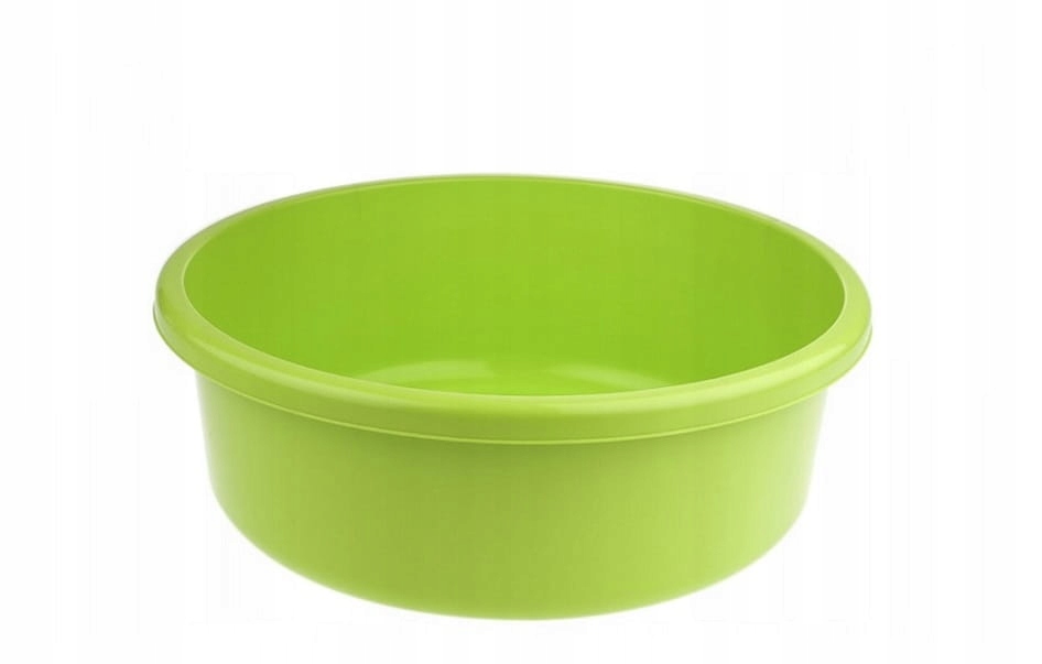 Miska okrągła kuchenna łazienkowa tworzywo VICKY 6,2 l 31 cm zielona jasna