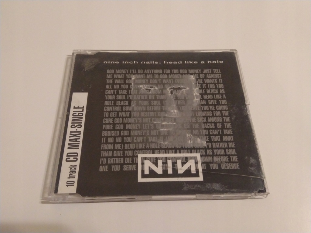 Nine Inch Nails ~ Head Like A Hole ~ wyd. USA 1990