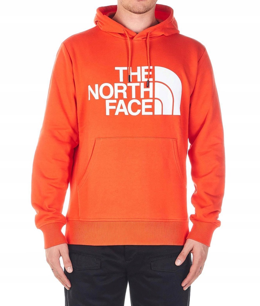 THE NORTH FACE MĘŻCZYZN POMARAŃCZOWY BLUZY M INT