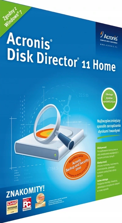 Acronis Do Zarządzania Dyski HDD SSD Odzyskiwanie