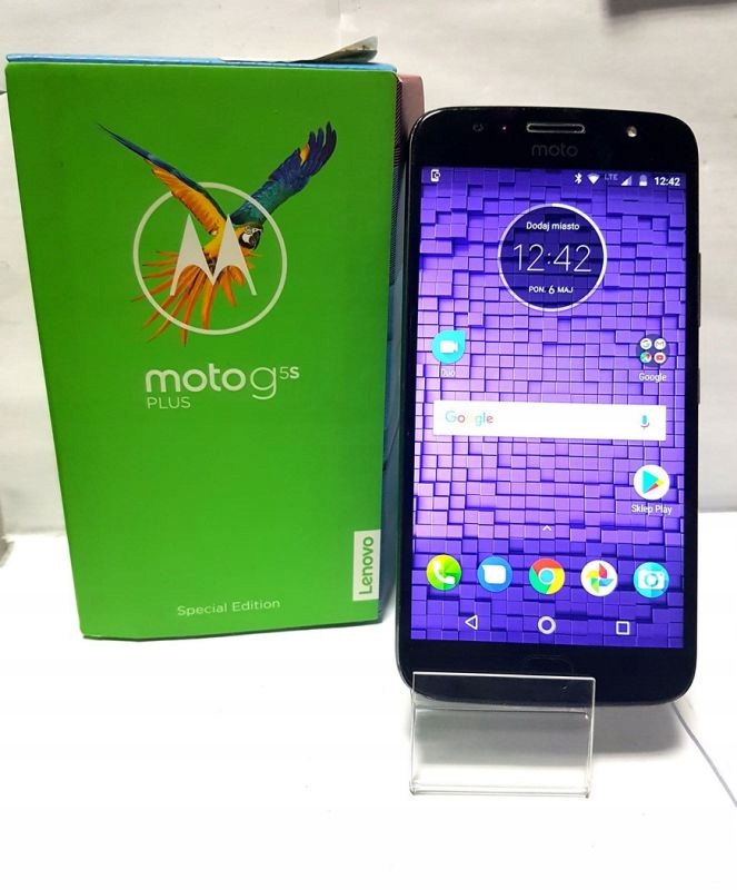 MOTOROLA MTO G S5 PLUS BEZ SIMLOCKA KOMPLET