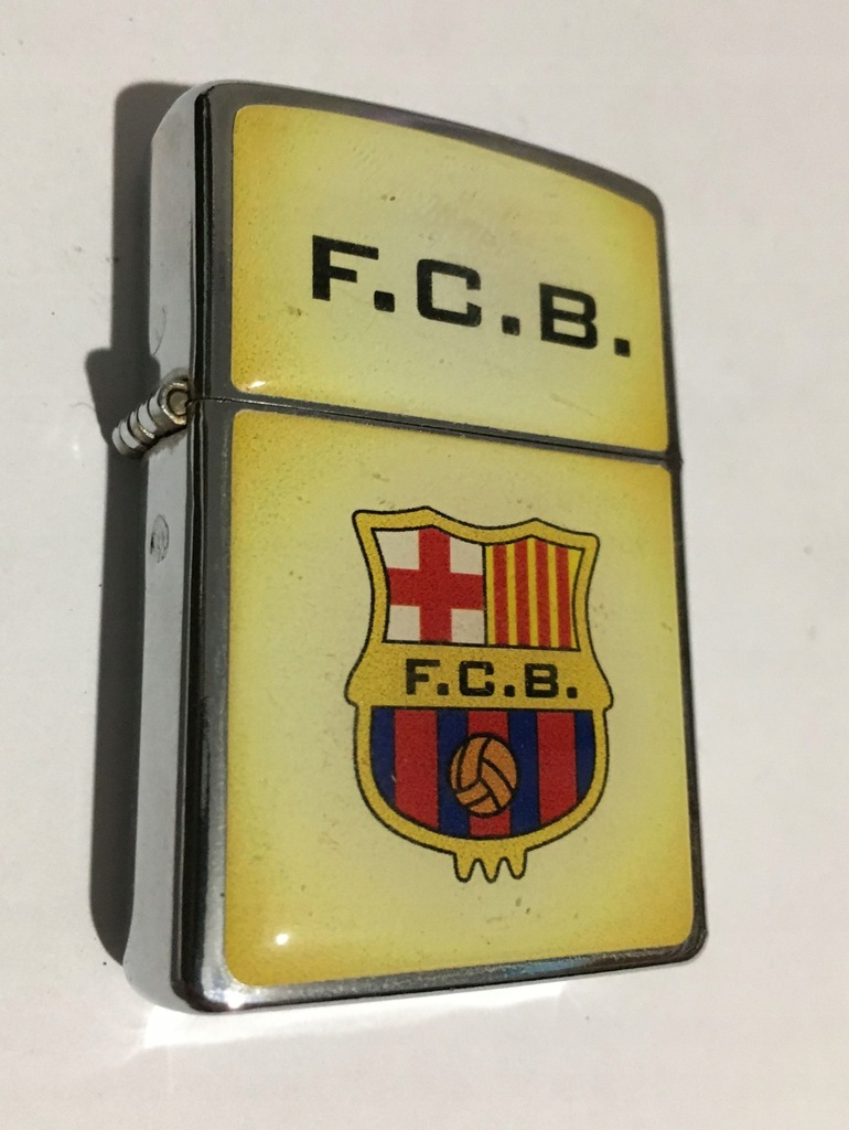 ZAPALNICZKA BENZYNOWA FC BARCELONA JAK ZIPPO - 7846610086
