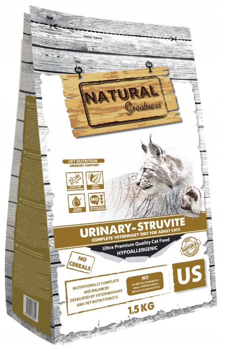 Natural Greatness | Urinary - Struvite 1,5kg karma sucha dla kota