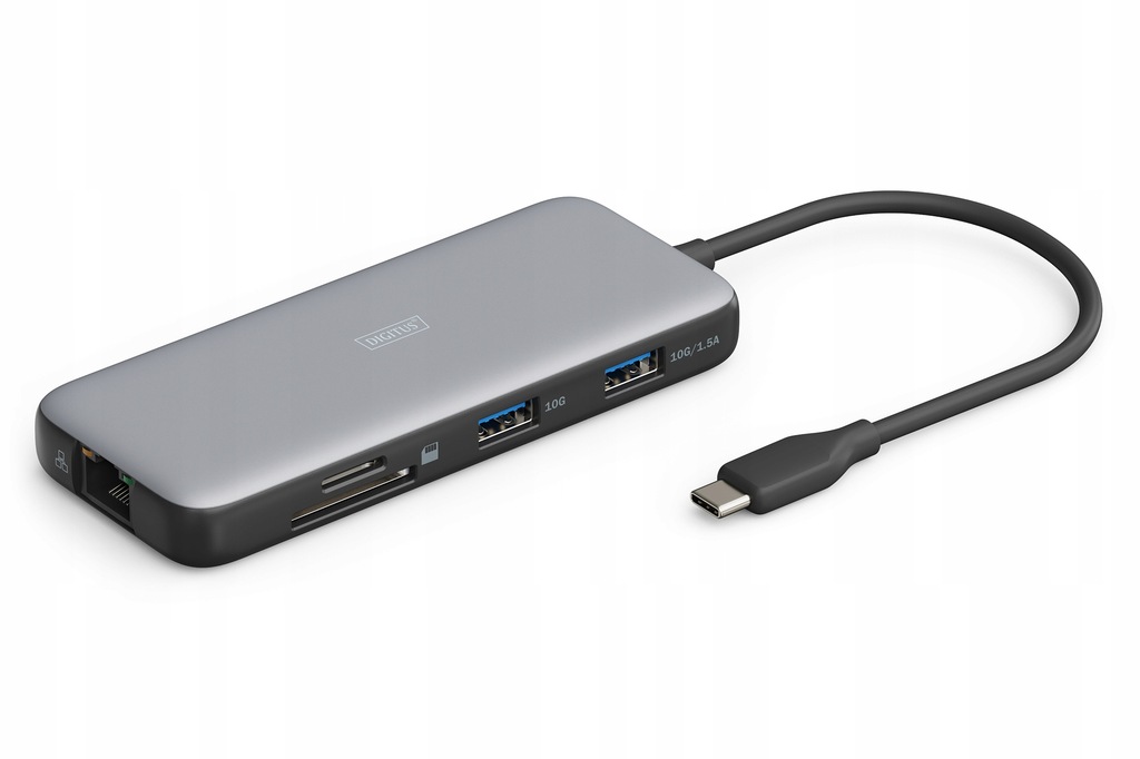 Stacja dokująca USB-C 7-portowa Digitus DA-70914 z HDMI i LAN