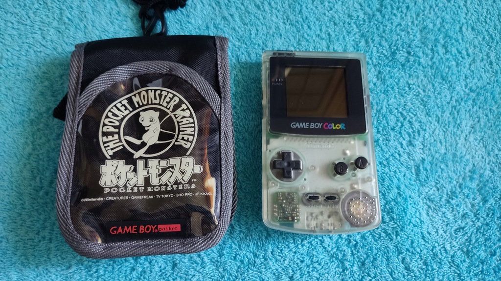 Nintendo Game Boy Color Clear+etui