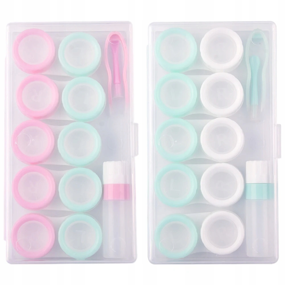 Color Contact Lenses Storage Box Cases Bulk Eye