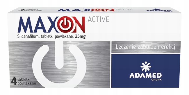 MAXON ACTIVE 4tabl. syldenafil erekcja potencja