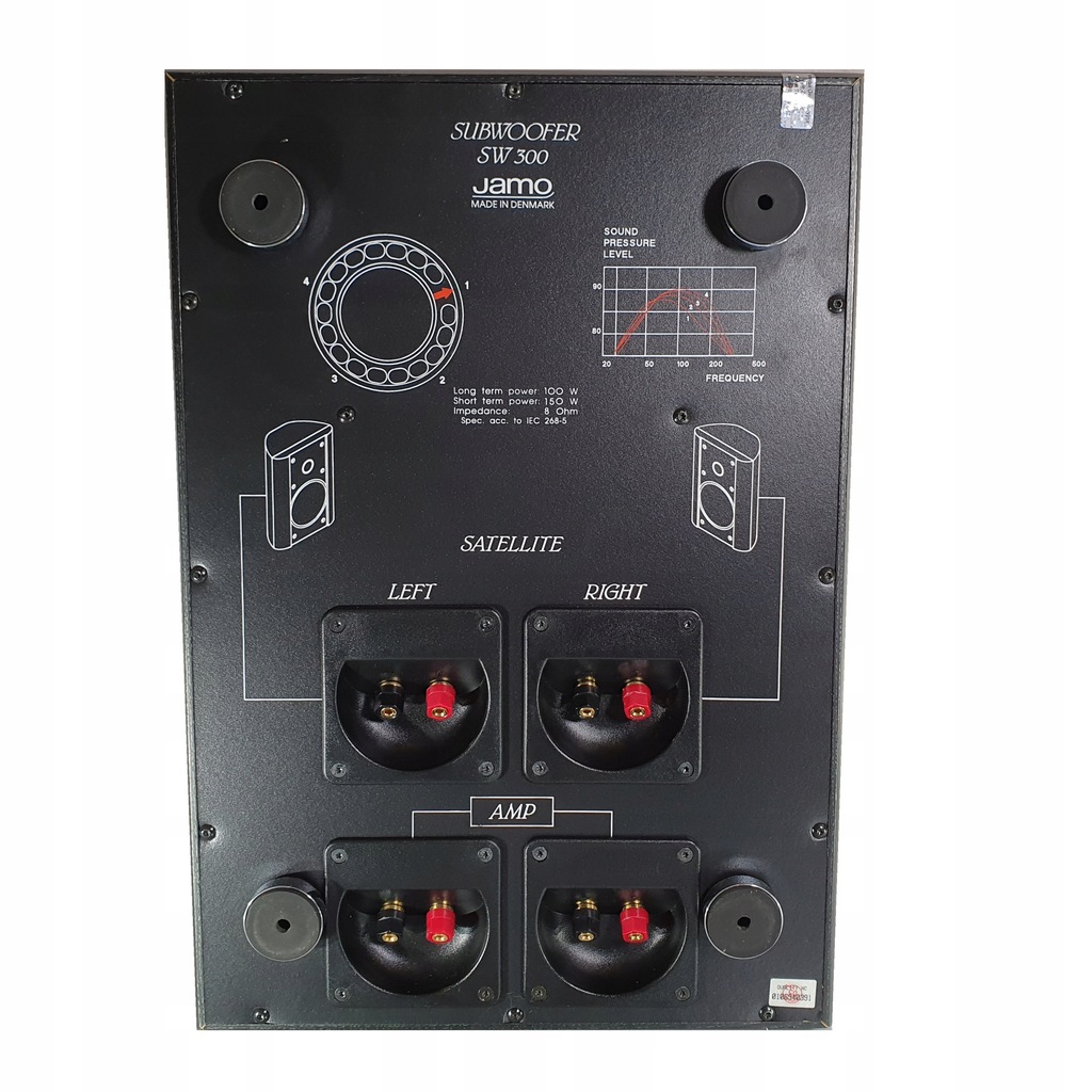 Jamo sw300 cheap subwoofer